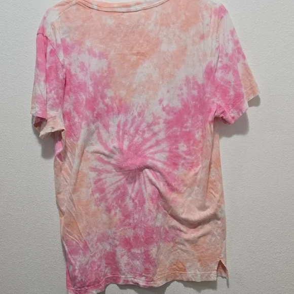 PINK Victoria's Secret Pink and Orange Womans Tee - Picture 4 of 4